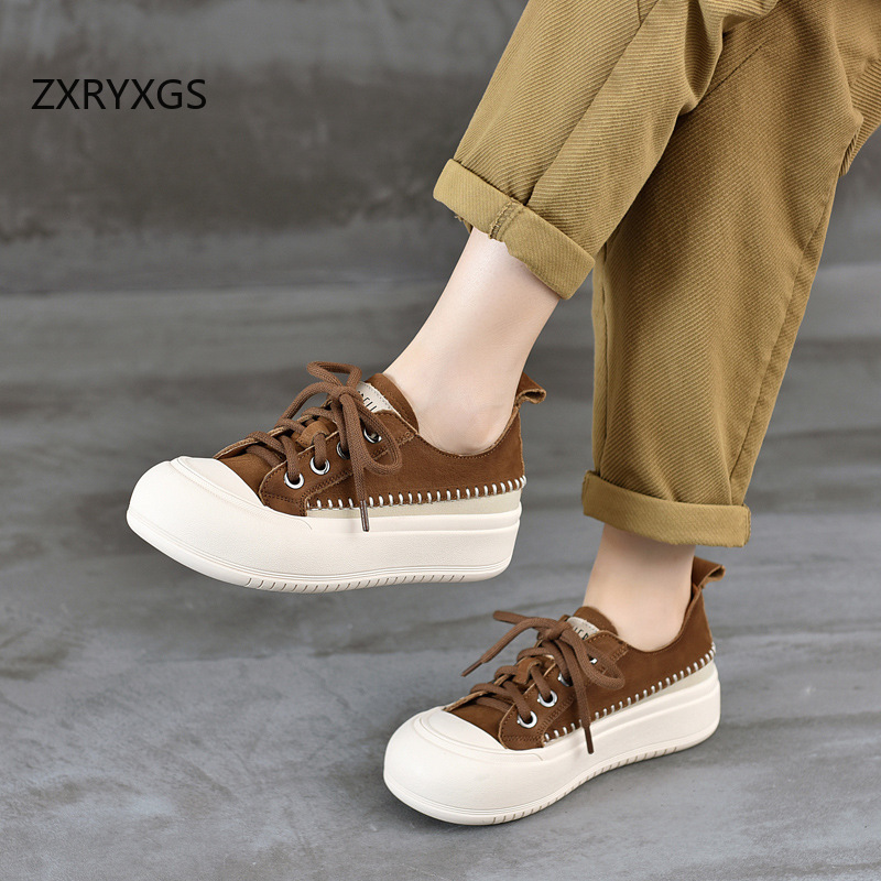 Women Shoes Size 4 In Cm - ZXRYXGS Nuovo Lace-up Premium Pelle di