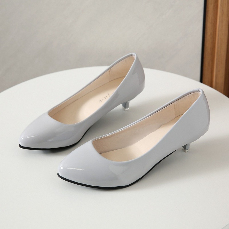 Women Shoes Black - Scarpe singole da donna a tacco
