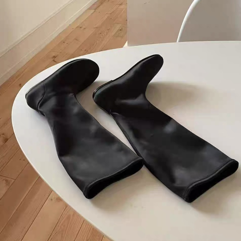 Women'S Shoes Chelsea - 2025 nuove donne stivali alti appartamenti