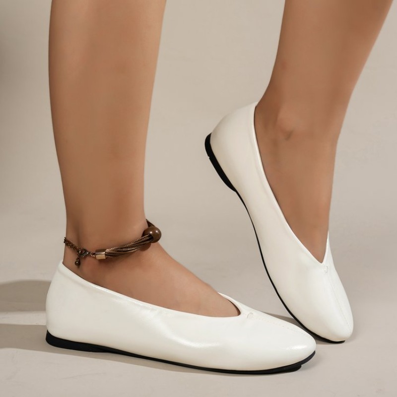 Women'S Heels - Scarpe Comode a Punta Tonda per