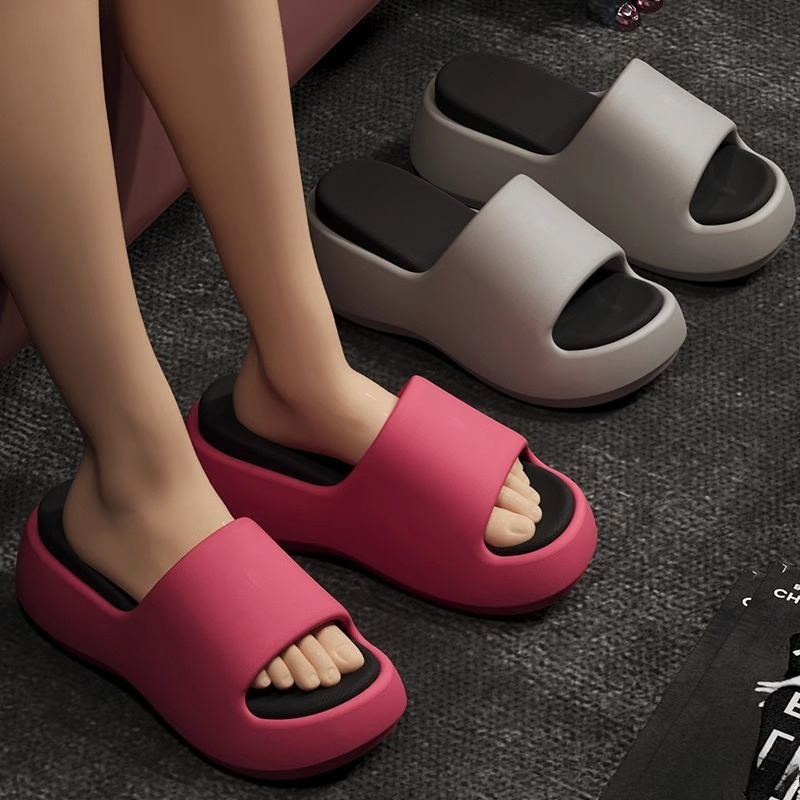 Women'S Shoes Cloud - Ciabatte in EVA Rosso Rosa per