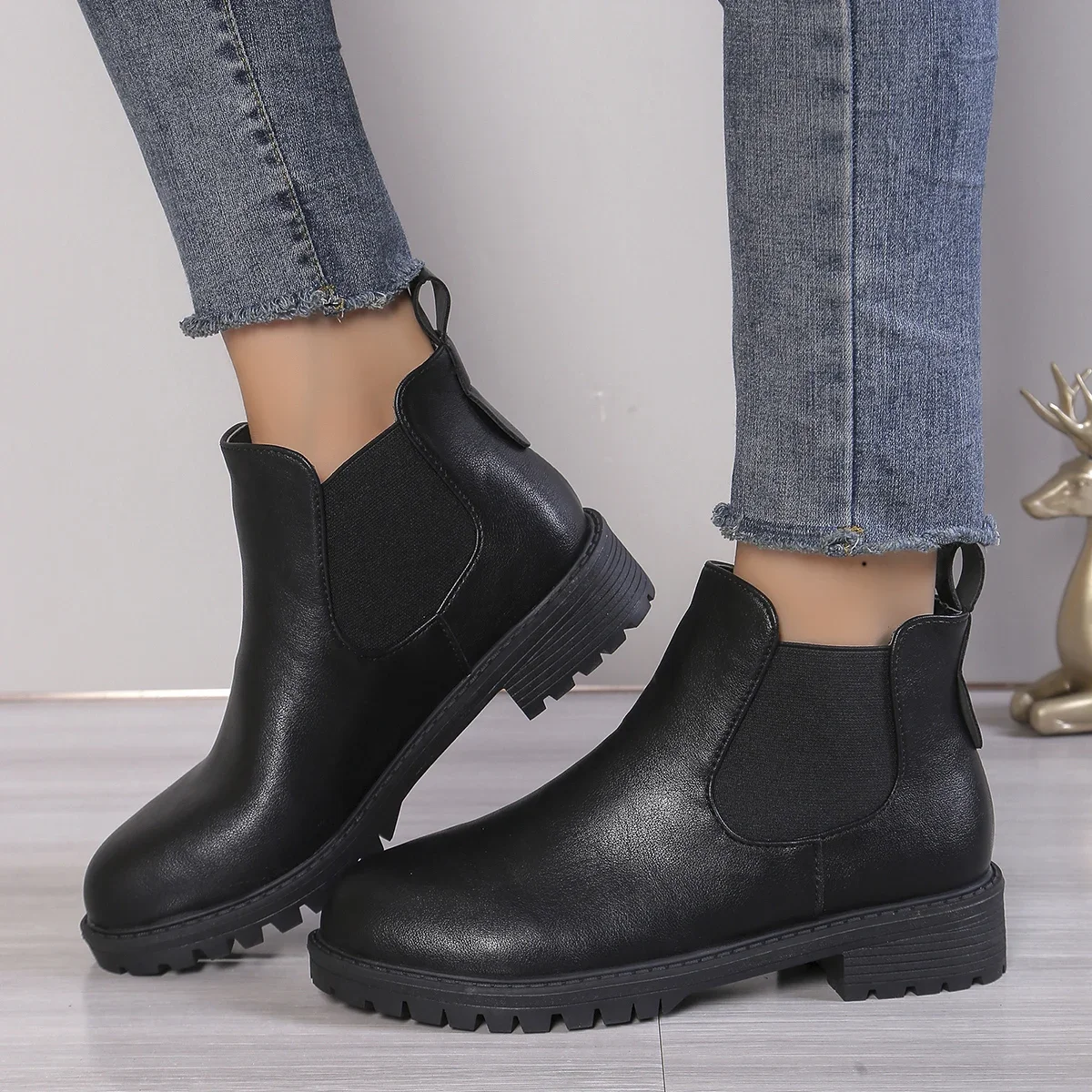 Women'S Shoes Chelsea - Stivaletti Chelsea casual da donna punta