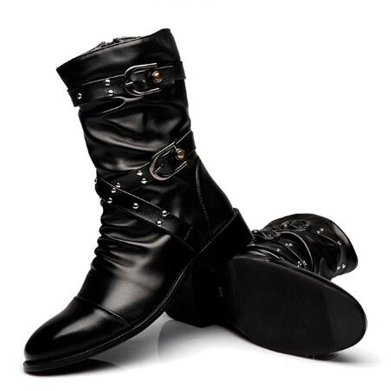 Women'S Shoes Chelsea - Stivali in Pelle di Alta Qualità