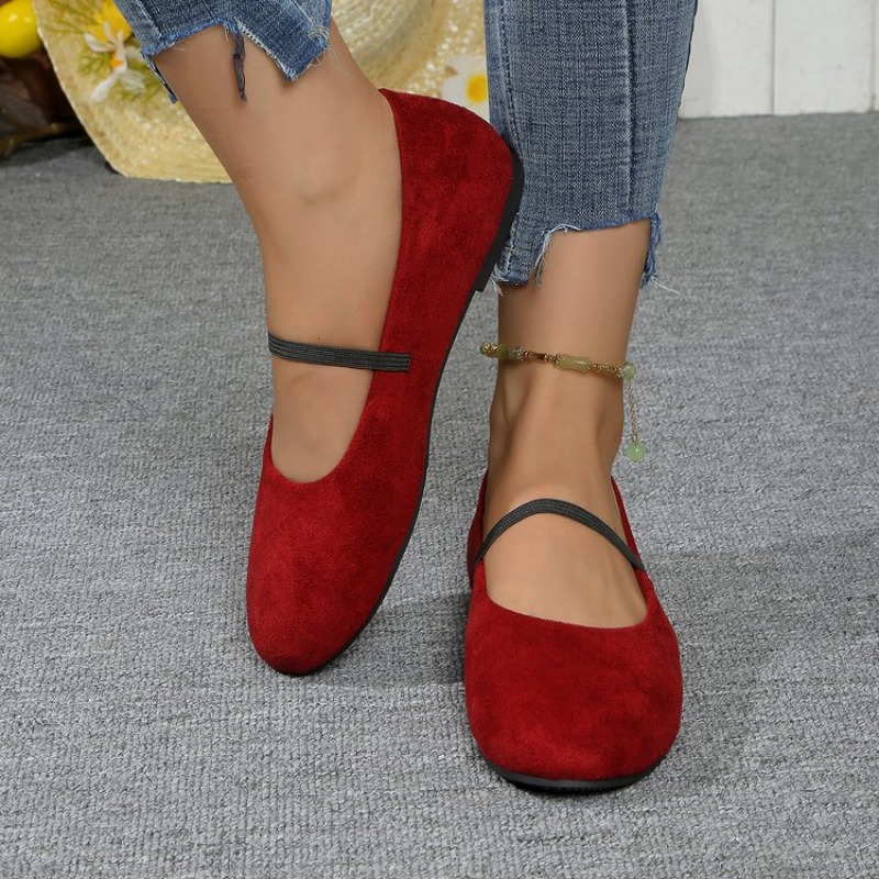 Women'S Heels - ballerine da donna con punta tonda