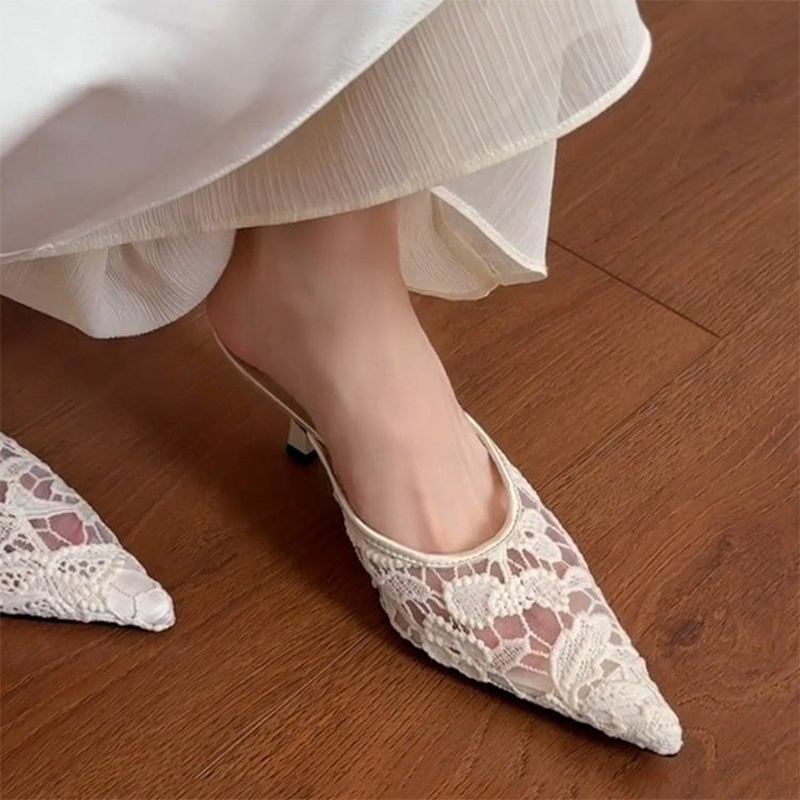 Sandali con Tacco Alto a Punta - Women Shoes Size 7 recensione e prezzo