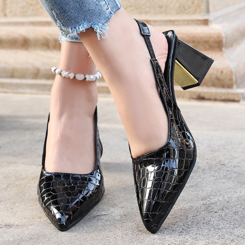 Sandali con tacco alto estivi  - Women Shoes Black recensione e prezzo
