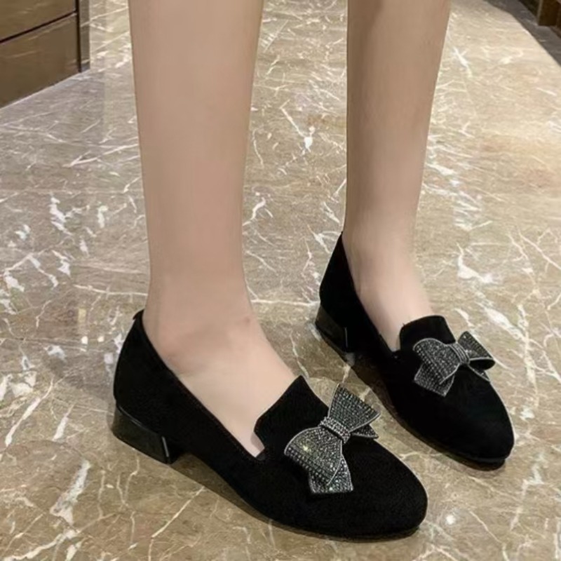 2025 Scarpe con tacco basso co - Women Shoes Black recensione e prezzo