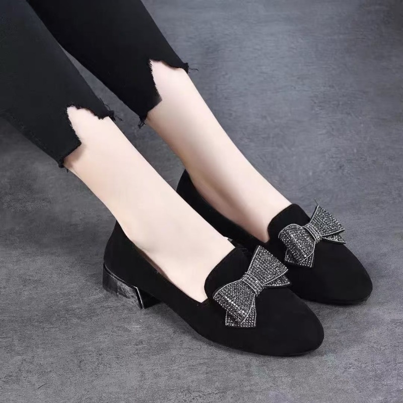 2025 Scarpe con tacco basso co - Women Shoes Black recensione e prezzo
