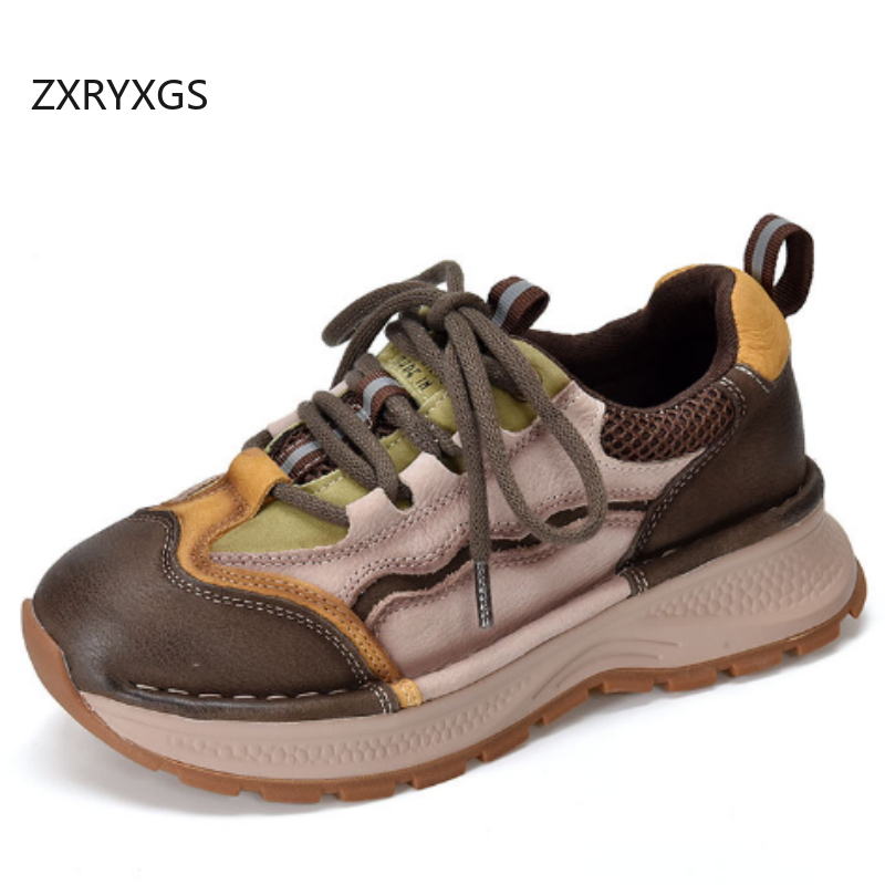 ZXRYXGS Top Pelle bovina Color - Women Shoes Size 4 In Cm recensione e prezzo