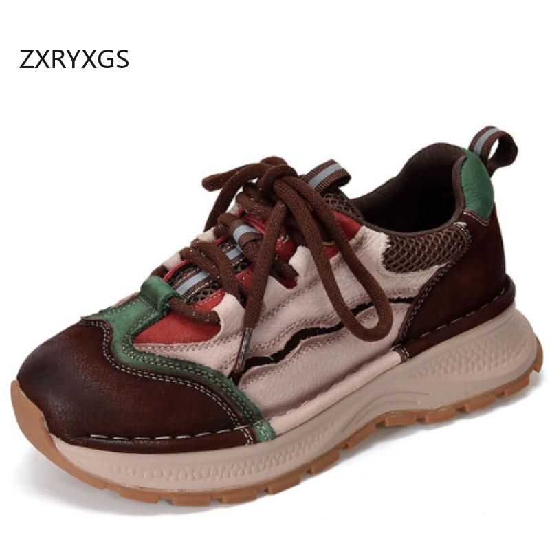 ZXRYXGS Top Pelle bovina Color - Women Shoes Size 4 In Cm recensione e prezzo