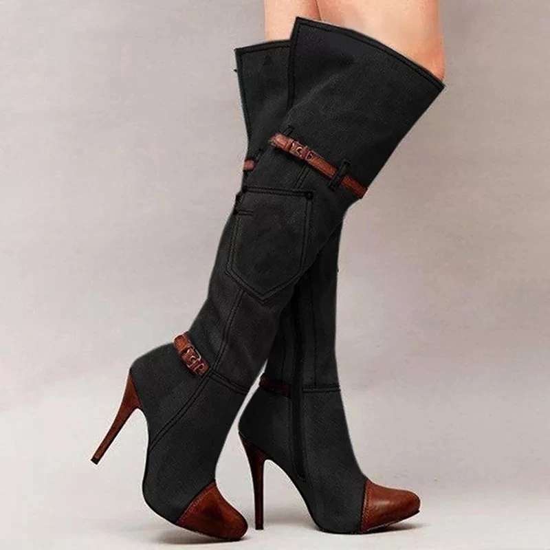 Botas sopra il ginocchio stiva - Knee High Boots Women recensione e prezzo