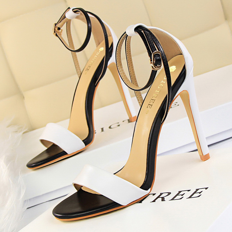 Sandali con tacco alto da donn - Women Shoes Black recensione e prezzo