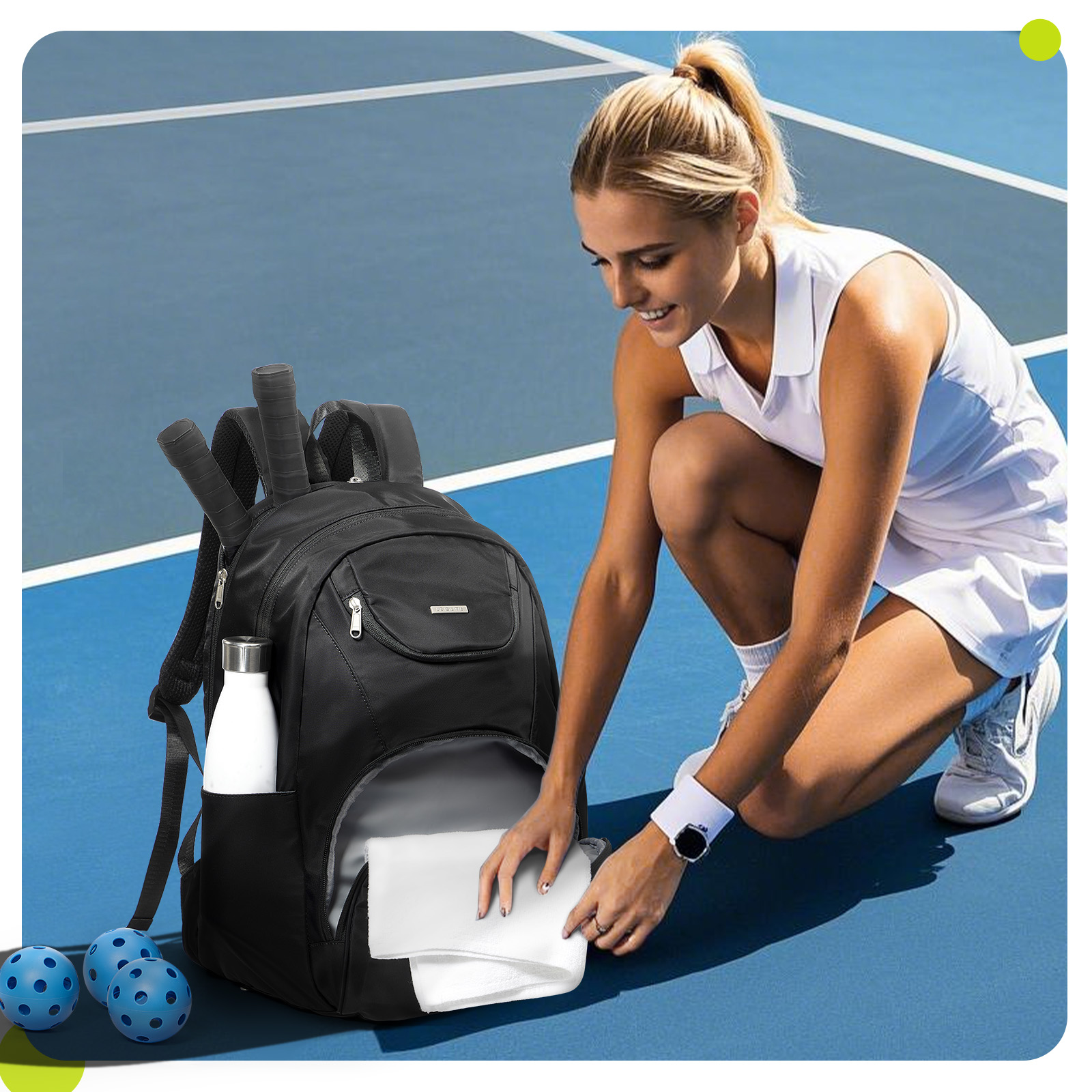 Borsa da Tennis Zaino per Tenn - Women'S Shoes To Men'S recensione e prezzo