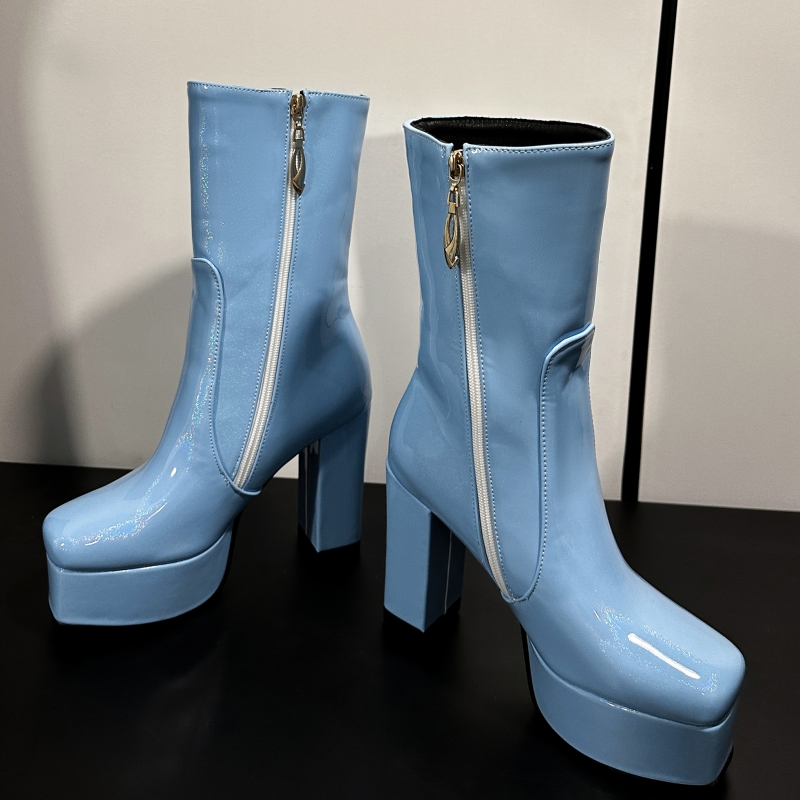 Stivaletti con plateau di tend - Women Shoes Size 7 recensione e prezzo