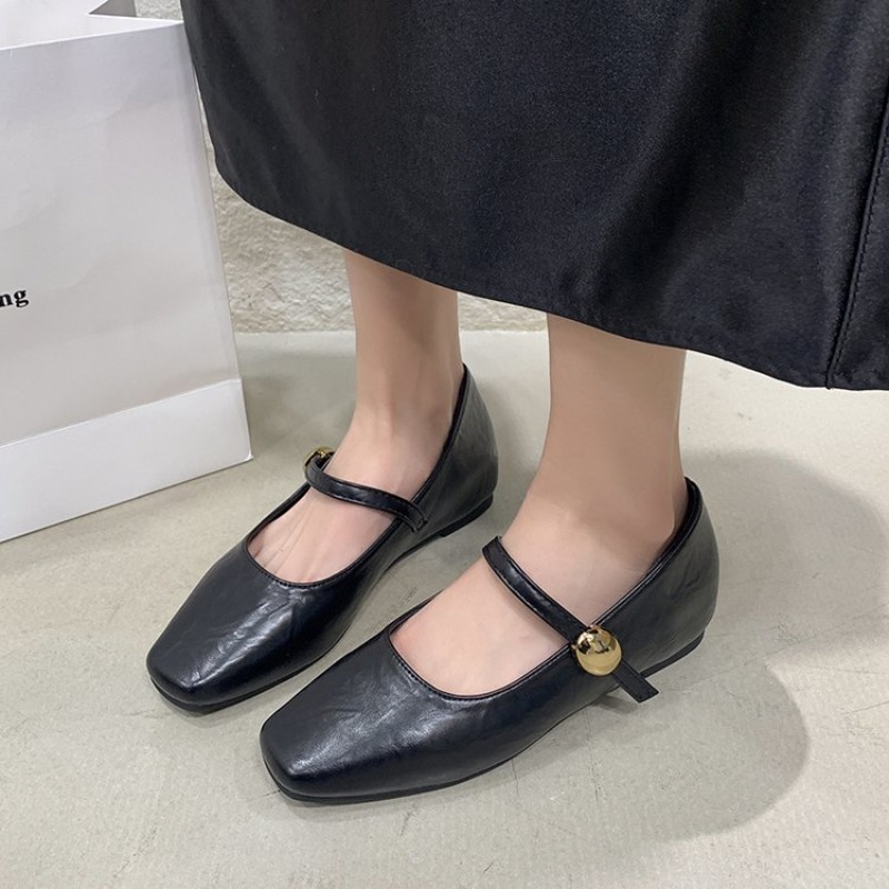 Scarpe Basse da Donna in Pelle - Women Shoes Black recensione e prezzo