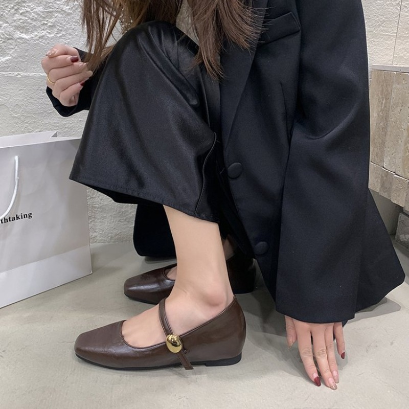 Scarpe Basse da Donna in Pelle - Women Shoes Black recensione e prezzo