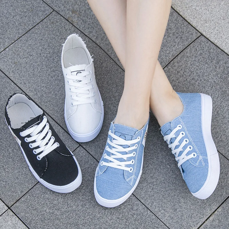 Sneakers Basse in Tela Denim d - Women Shoes Sale recensione e prezzo