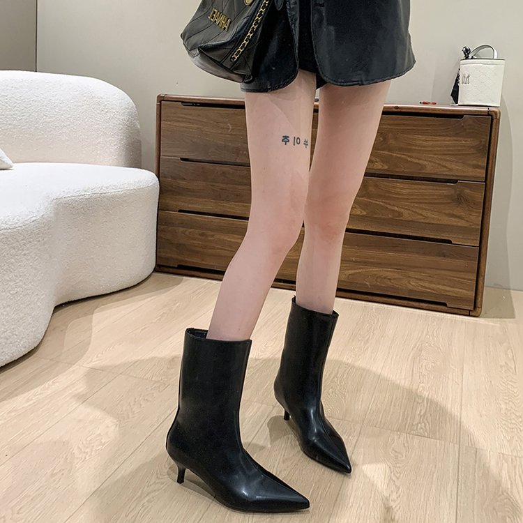 Stivali alti da donna in pelle - Women'S Shoes Chelsea recensione e prezzo