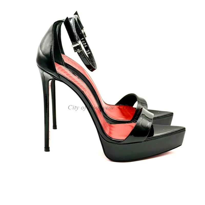 Sandali in pelle verniciata co - Women Shoes Sale recensione e prezzo
