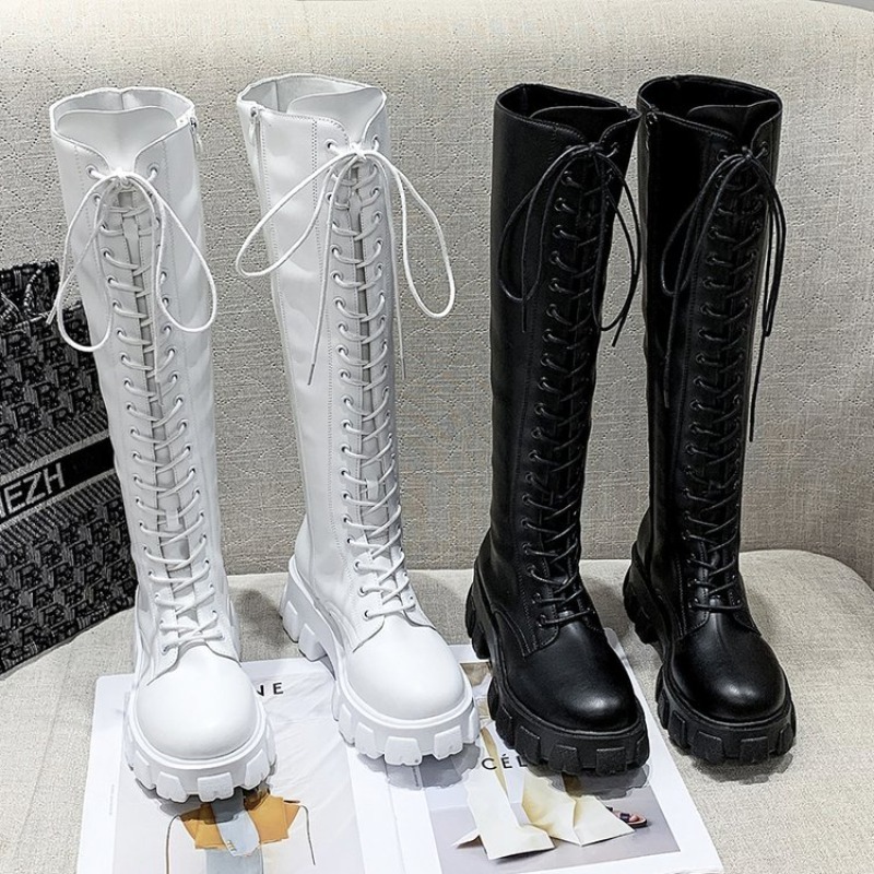 Stivali Alti da Donna con Lacc - Knee High Boots Women recensione e prezzo